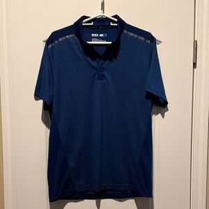 MSX by Michael Strahan Men's Navy Athletic Polo
